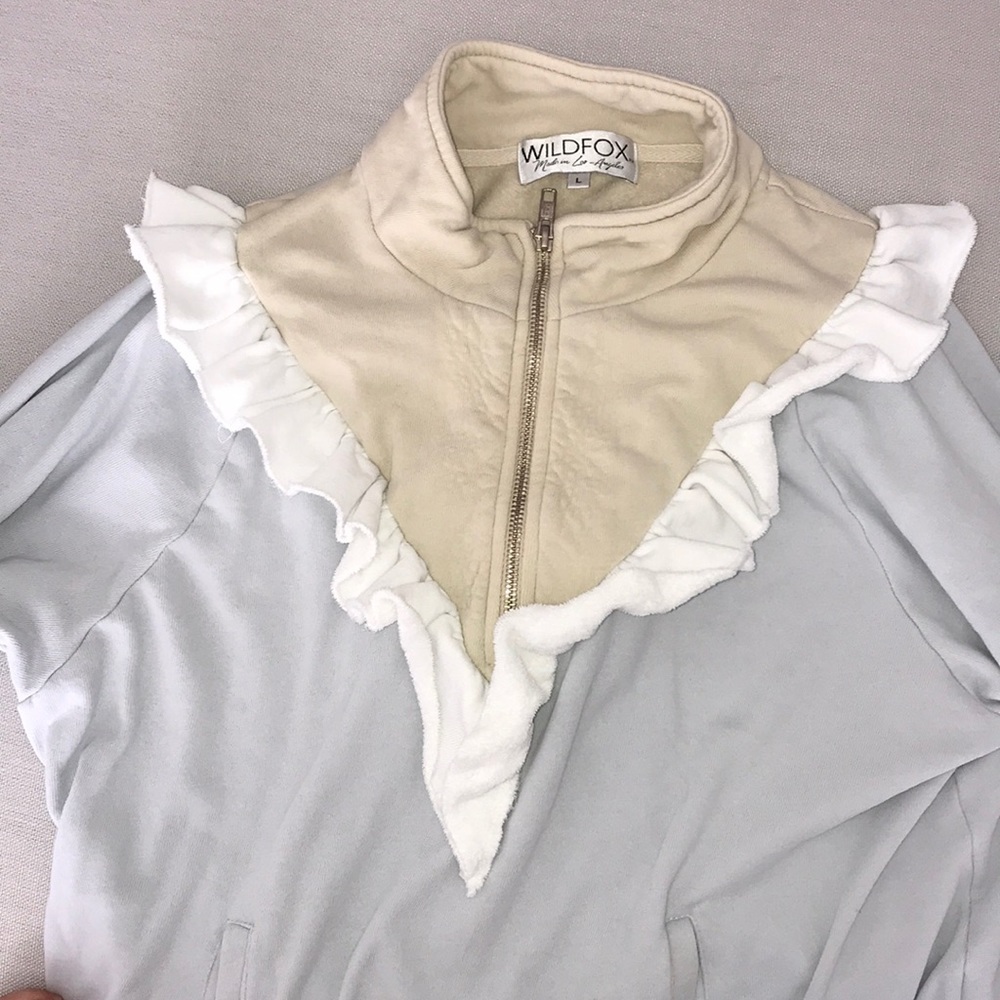 Wildfox sweat suit SET both jacket and pants!